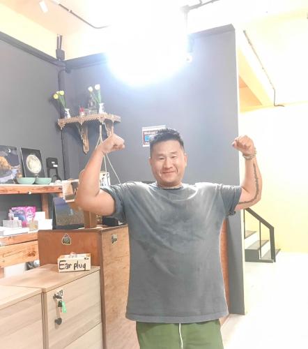 Tetamu yang menginap di Lay Low AC Hostel Nr Airport Ubon ที่พัก เลโล