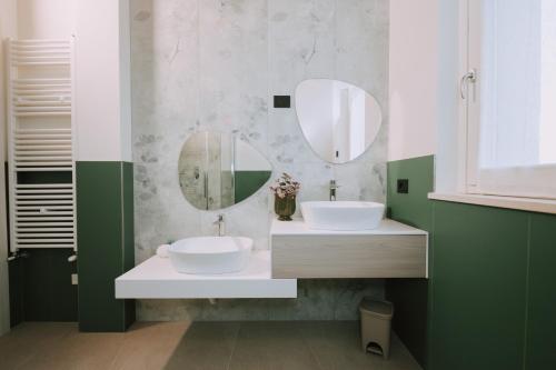 Bilik mandi di Memi's Home - villetta relax per famiglie con giardino