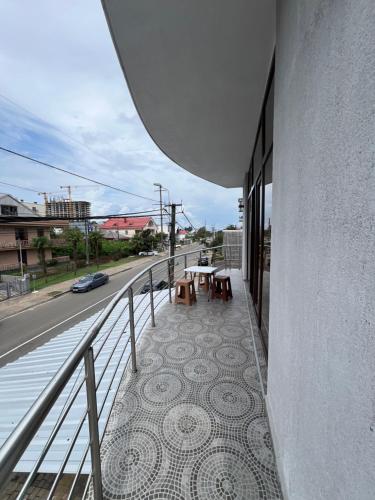Balkón nebo terasa v ubytování TikTok house