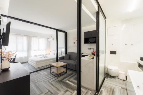 Kúpeľňa v ubytovaní Athenian Dream Suite