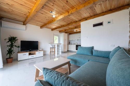 TV a/nebo společenská místnost v ubytování Ostrog Retreat