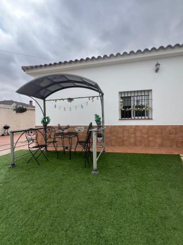 Αίθριο ή υπαίθριος χώρος στο Casa-Chalet Anabel