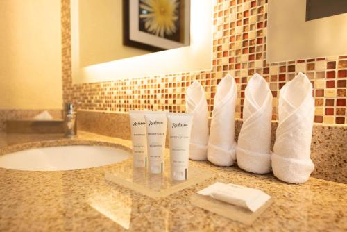 Koupelna v ubytování Radisson Aquatica Resort Barbados