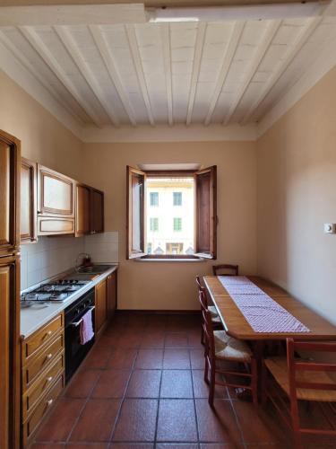 Kuchyň nebo kuchyňský kout v ubytování L'antica dimora Torre di Cascina