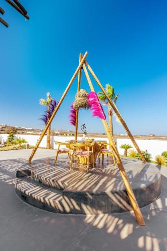 Ο χώρος παιχνιδιού για παιδιά στο Amethyst Luxury Suites Oia