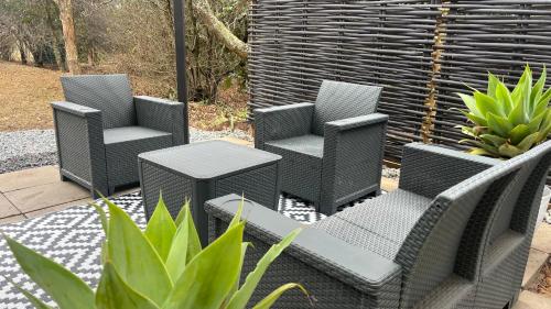 Zona de estar de Garden Suite, Hilton Accommodation
