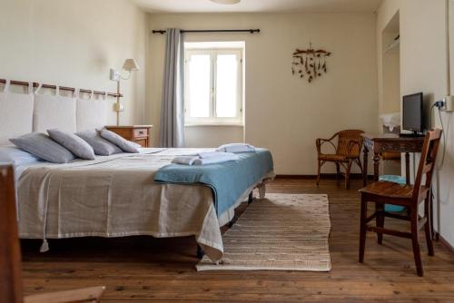 Giường trong phòng chung tại Agriturismo La Fucina