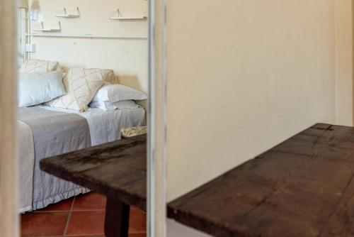 Giường trong phòng chung tại Agriturismo La Fucina