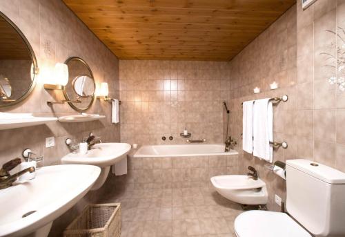 Koupelna v ubytování Arena Guesthouse