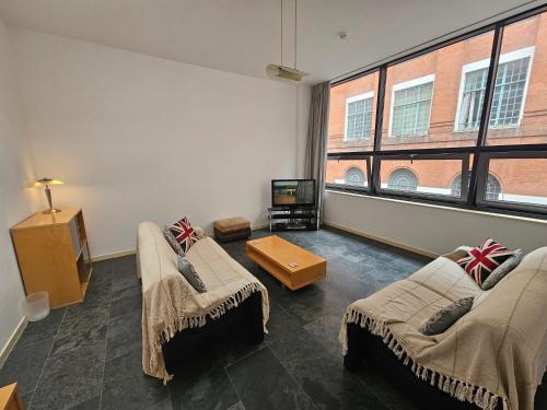 Χώρος καθιστικού στο Cable House, Liverpool City Centre