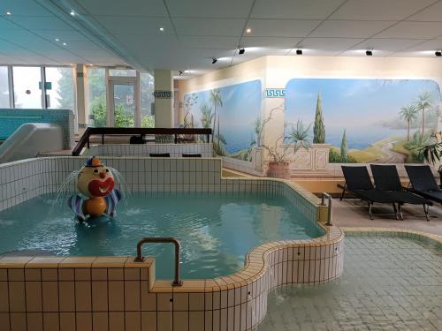 Bazén v ubytování Apartmán Petr Sankt Englmar, Bayerische Wald nebo v jeho okolí