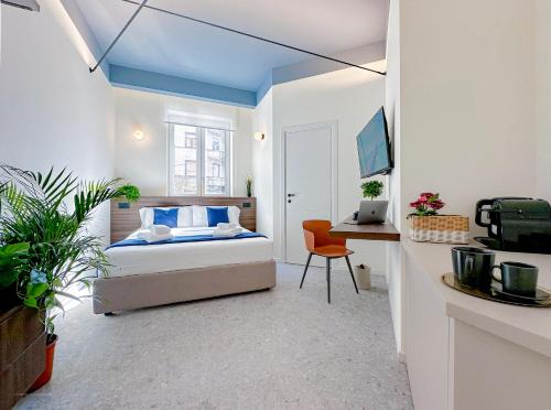 Postel nebo postele na pokoji v ubytování Porta Venezia - Luxy Suites - 6 camere