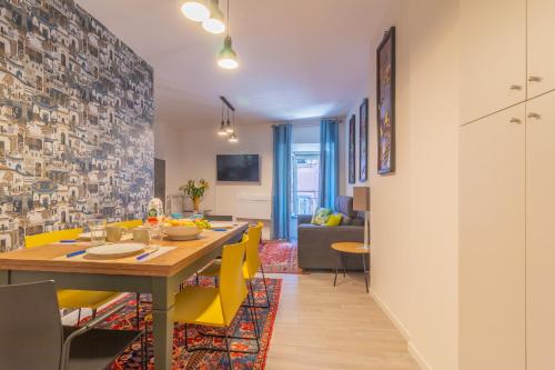 Posezení v ubytování Pettinara Suites