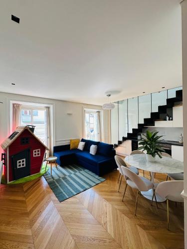 Posezení v ubytování HOME suite HOME