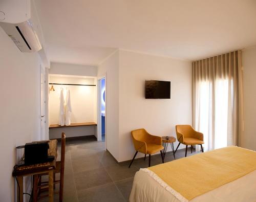 Μια τηλεόραση ή/και κέντρο ψυχαγωγίας στο Hotel Mas Aguiló
