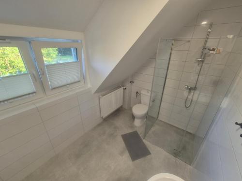Un baño de Ośrodek Wypoczynkowy Caritas