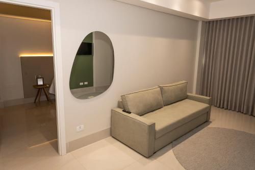Χώρος καθιστικού στο Riva Apart Hotel
