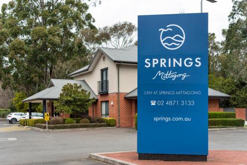 Certifikát, hodnocení, plakát nebo jiný dokument vystavený v ubytování Springs Mittagong