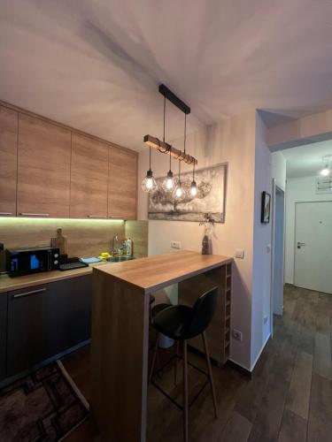 Kuhinja oz. manjša kuhinja v nastanitvi LUX Apartment A&M Netflix