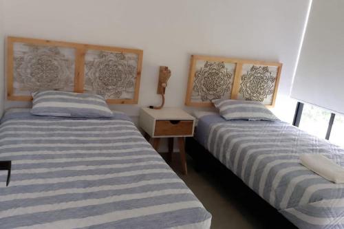 Ένα ή περισσότερα κρεβάτια σε δωμάτιο στο Apartamento en jama