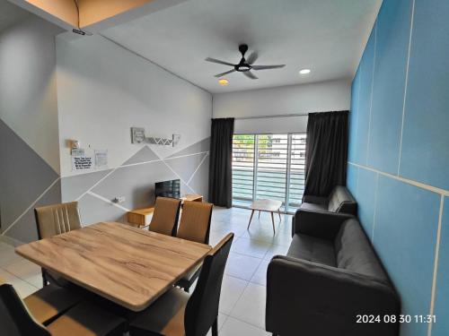 Χώρος καθιστικού στο Cameron Homestay