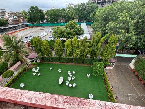 Jardin de l'établissement Hotel Maya international