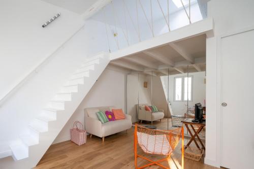 Zona d'estar a Studio de Bourgoin - Welkeys