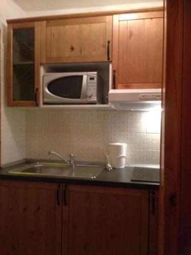 Kuchyň nebo kuchyňský kout v ubytování Casa Camos Cervinia