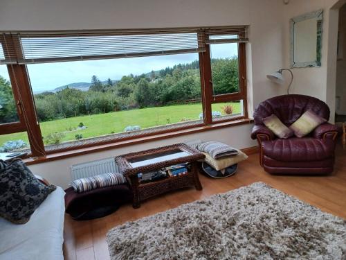 Posezení v ubytování Atlantic View Cottage in Killybegs