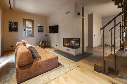 Posezení v ubytování Gebel House