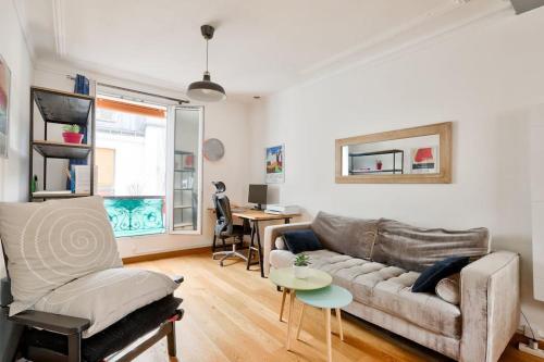 Superb T2 bien équipé proche du Canal Saint-Martin