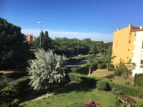 Cap Agde Studio-Cabine -Vue Jardin
