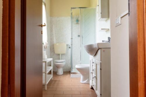 Kúpeľňa v ubytovaní Agriturismo La Fucina