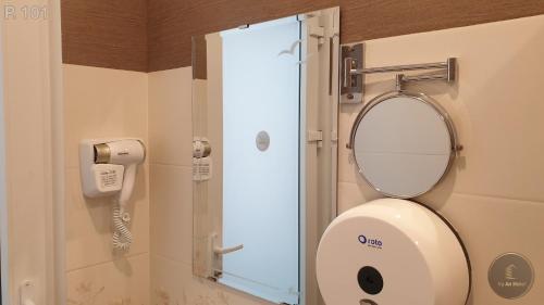 Koupelna v ubytování Vy An Hotel