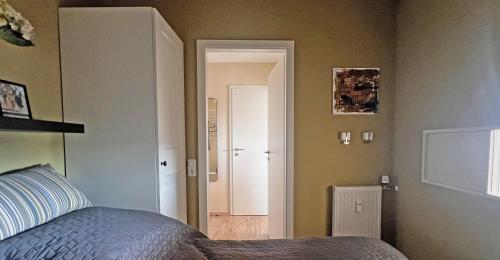 Postel nebo postele na pokoji v ubytování Baltic App 155