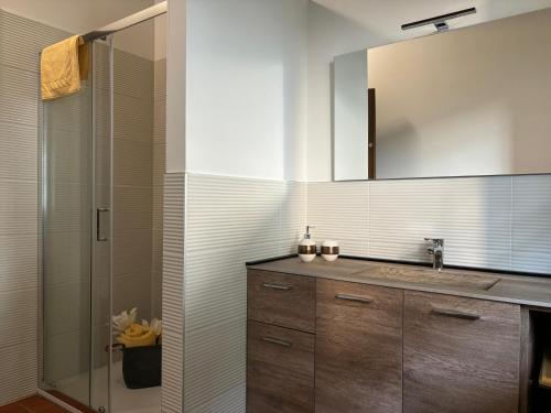Koupelna v ubytování Bed & Breakfast Residenza Cuore