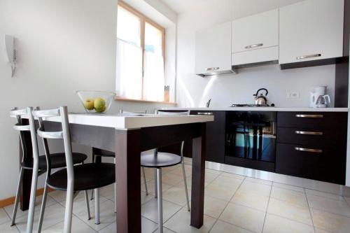 Kuchyň nebo kuchyňský kout v ubytování Apartment Dro 1