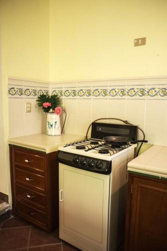Dapur atau dapur kecil di Casa Aply