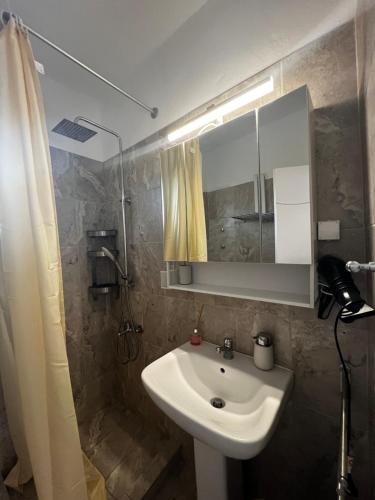 Ένα μπάνιο στο Nissos 1 apartments thassos