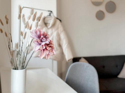 Posezení v ubytování LEND - Design Apartment 2