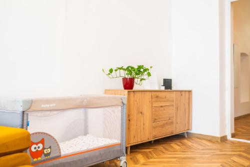 Posezení v ubytování Luxapart BIG 12people apartment with Breakfast