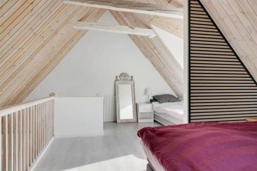 Una cama o camas en una habitación de Ps House