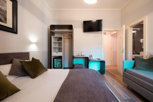 Postel nebo postele na pokoji v ubytování Residenza Cavallini