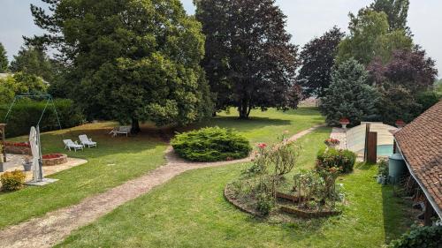 Pause de bonheur à la campagne