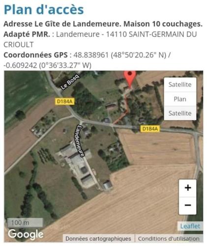 Gambar di galeri bagi Gîte à Condé en Normandie di Saint-Germain-du-Crioult