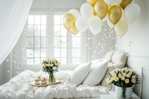 Llit o llits en una habitació de Luxury Chocolate