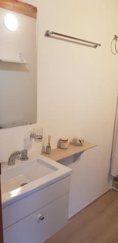 Koupelna v ubytování Samay Hue