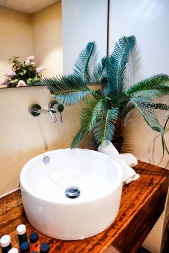 Un baño de Valhalla Boutique Hotel