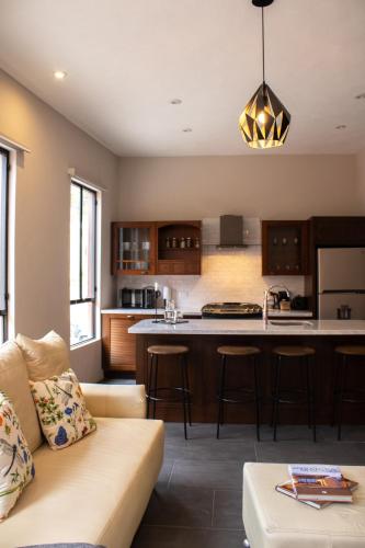 Dapur atau dapur kecil di Casita Victoria