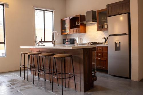 Dapur atau dapur kecil di Casita Victoria